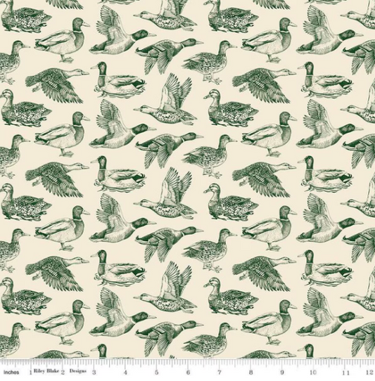 Plaid-Venture Club Ducks- Cream