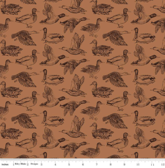 Plaid-venture Club Ducks- Nutmeg