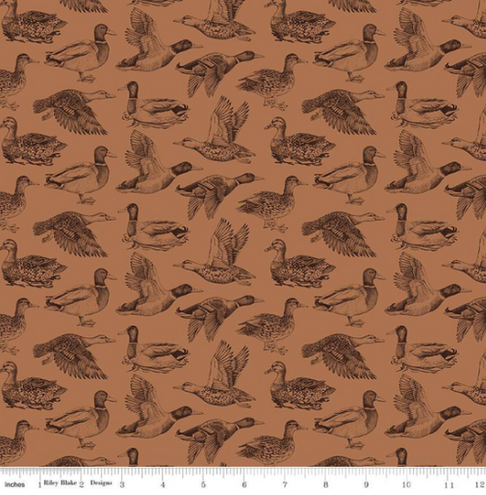 Plaid-venture Club Ducks- Nutmeg