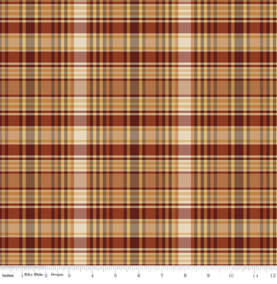 Plaid-Venture Club Fisher- Nutmeg