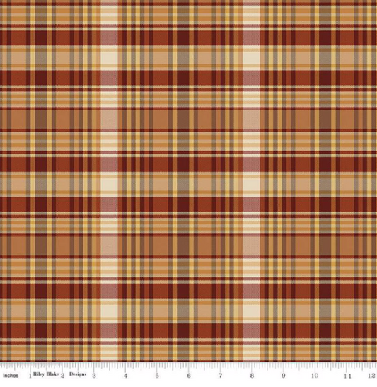 Plaid-Venture Club Fisher- Nutmeg