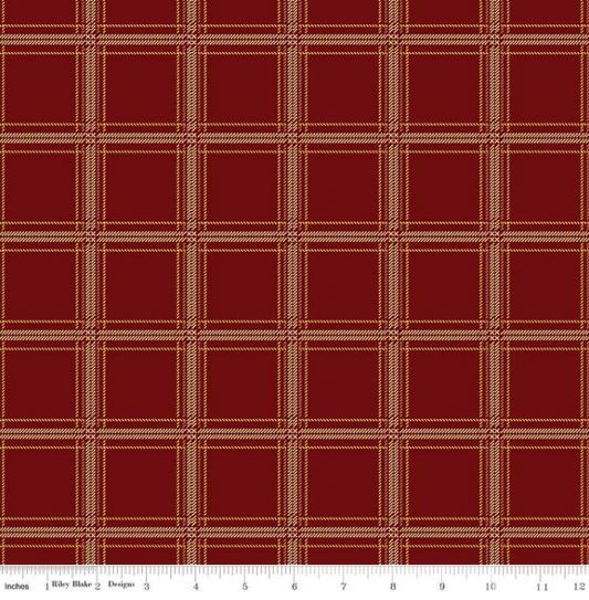 Plaid-Venture Club Hunter- Mahogany