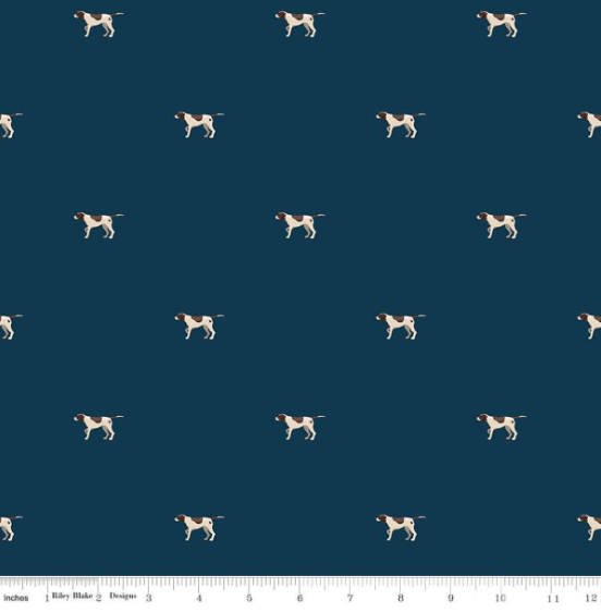 Plaid-Venture Club Pointers- Navy