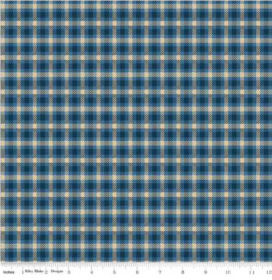 Plaid-Venture Club Scout- Blue