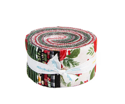 Charming Christmas 2 1/2" Rolie Polie