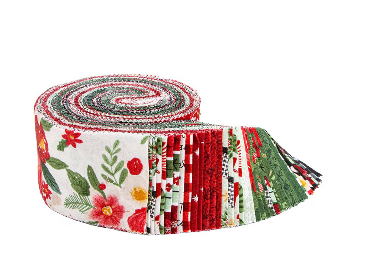 Charming Christmas 2 1/2" Rolie Polie