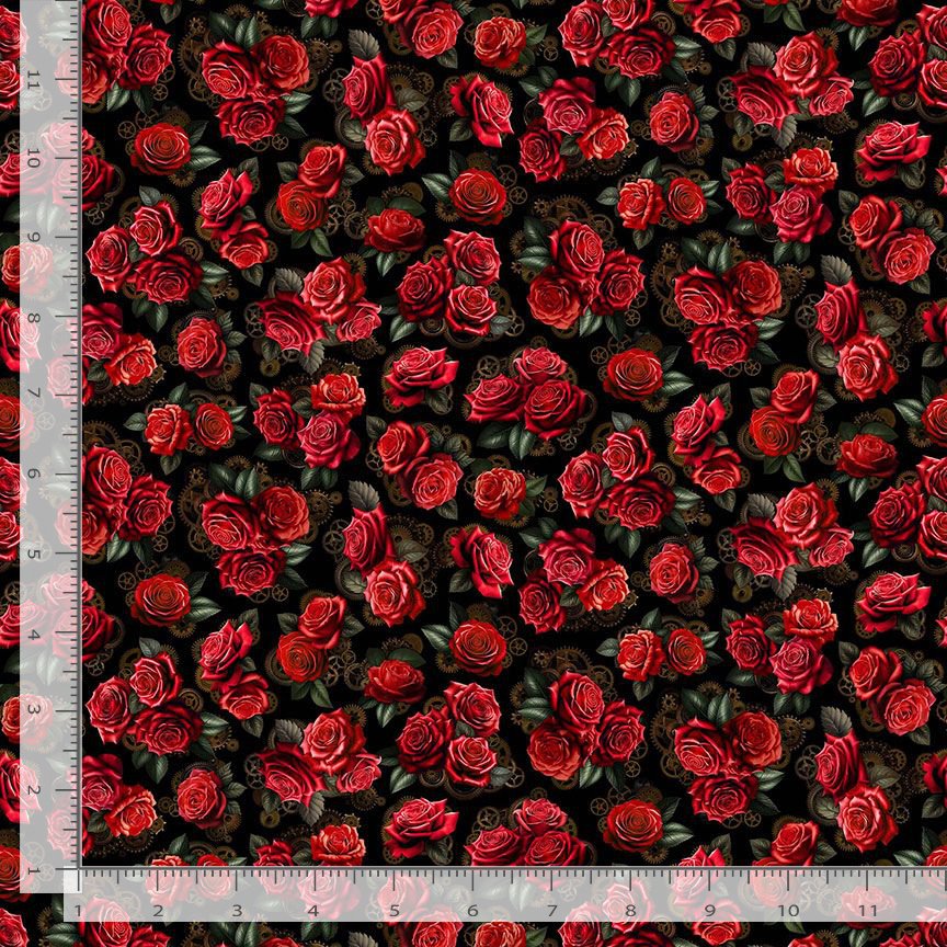 Roses & Clock Gears