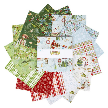 Santa's Tree Farm 10" Stacker