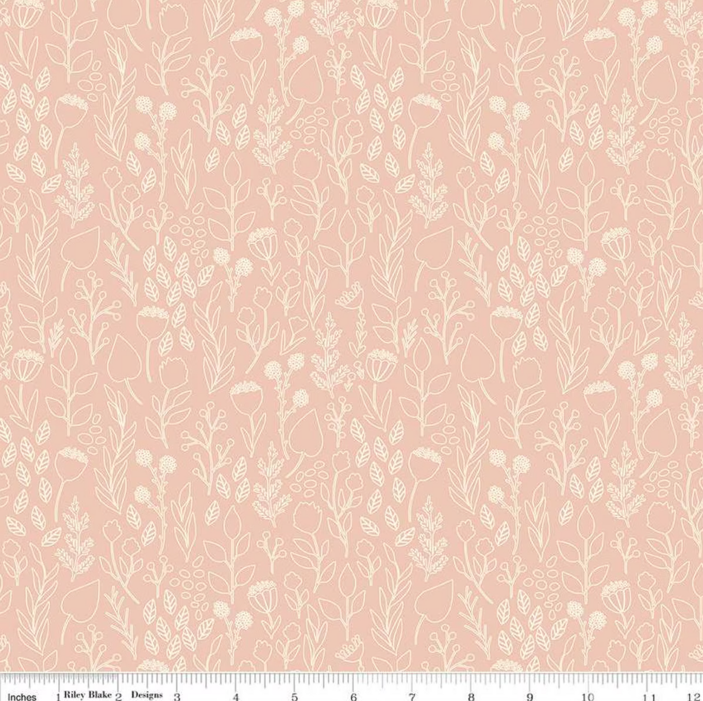 Blush 'n Butterscotch Outlines- Blush