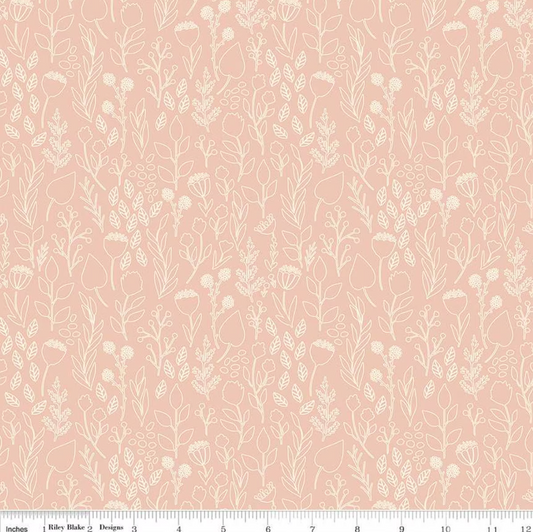 Blush 'n Butterscotch Outlines- Blush