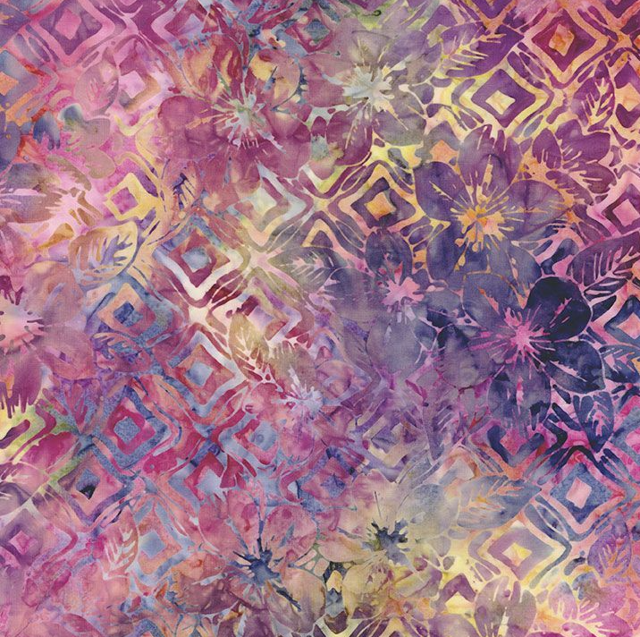 Hibiscus Floral Tonga Batiks
