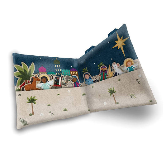 Silent Night Nativity Panel