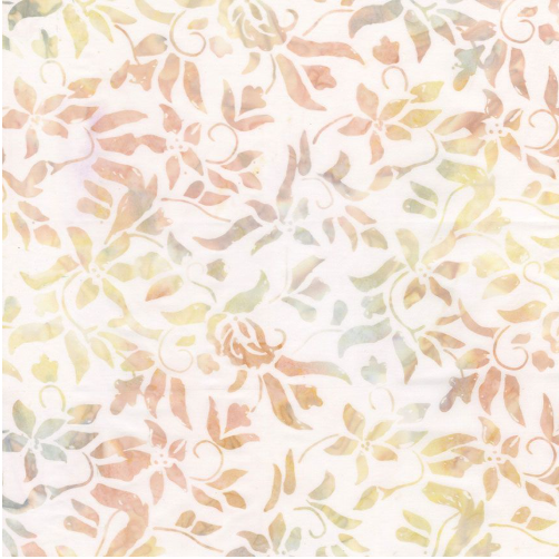 Simple Abstract Florals- Scone Tonga Batiks