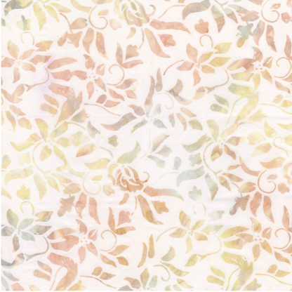 Simple Abstract Florals- Scone Tonga Batiks