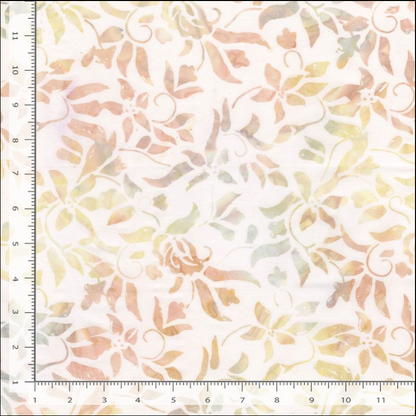 Simple Abstract Florals- Scone Tonga Batiks