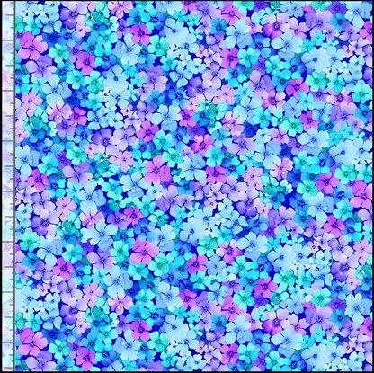 Small Packed Flowers