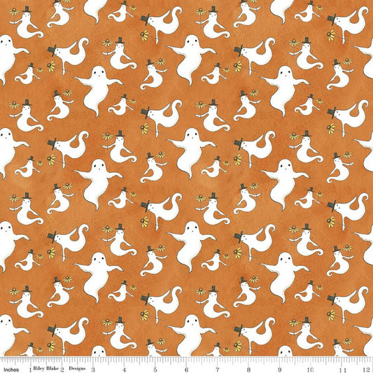 Spooky Ghosts- Orange