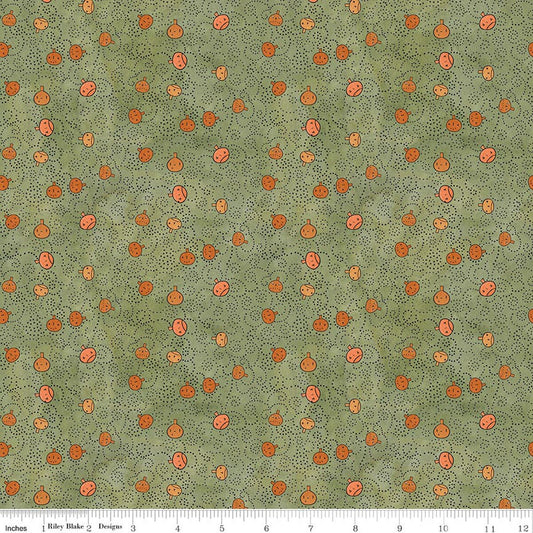 Spooky Pumpkins- Green