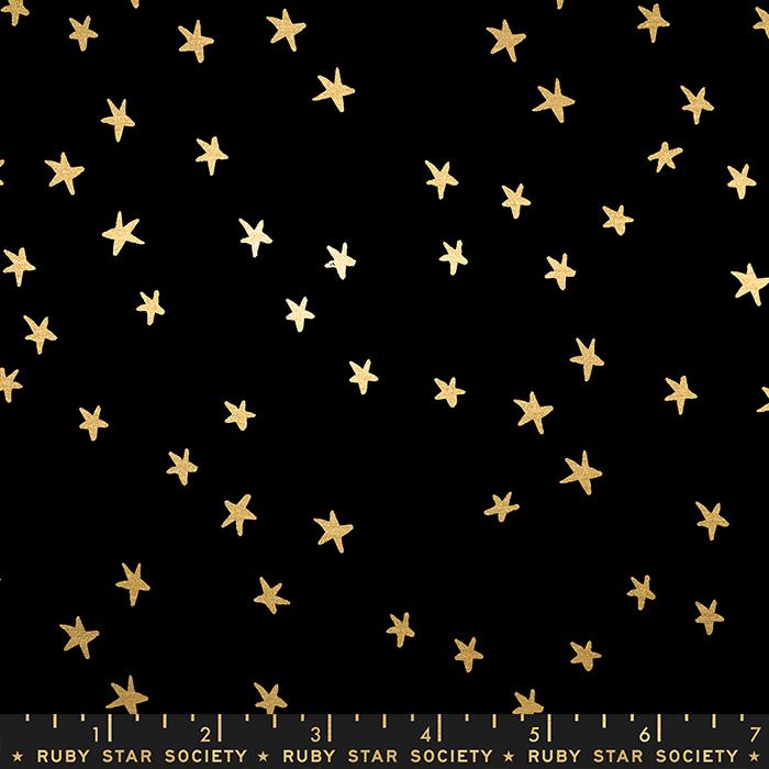 Starry Metallic- Black Gold