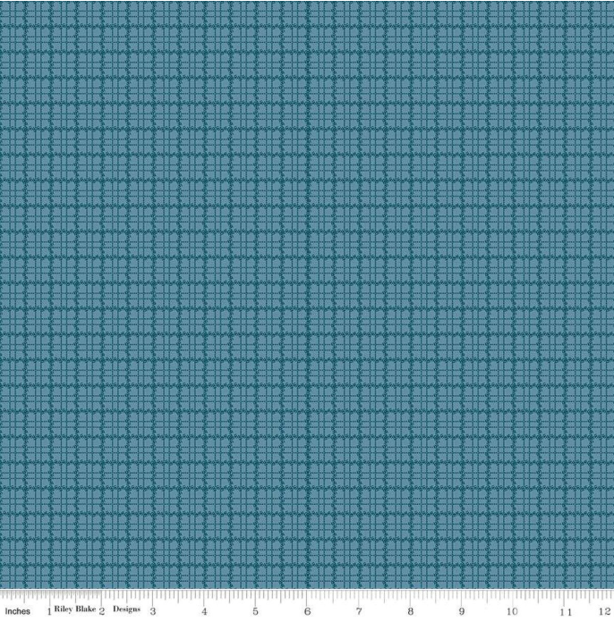 Stitcher's Flannel Plaid - Blue