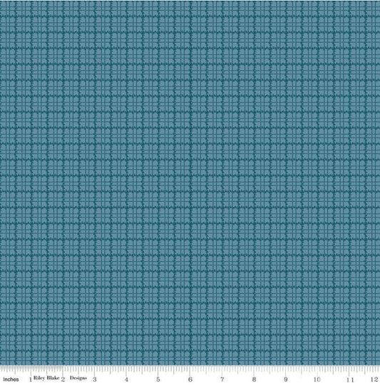 Stitcher's Flannel Plaid - Blue