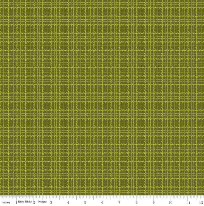 Stitcher's Flannel Plaid - Green