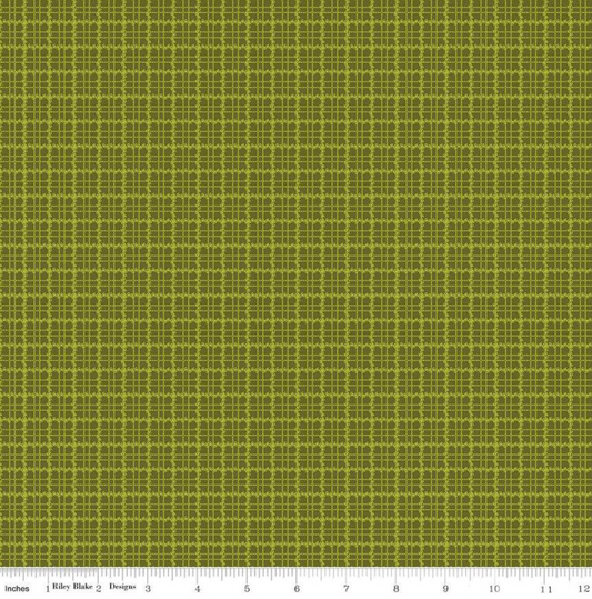 Stitcher's Flannel Plaid - Green