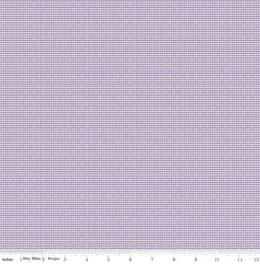 Stitcher's Flannel Railroad Stripe - Lavender
