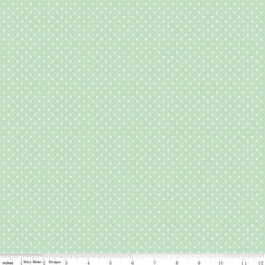 Swiss Dot- Sweet Mint