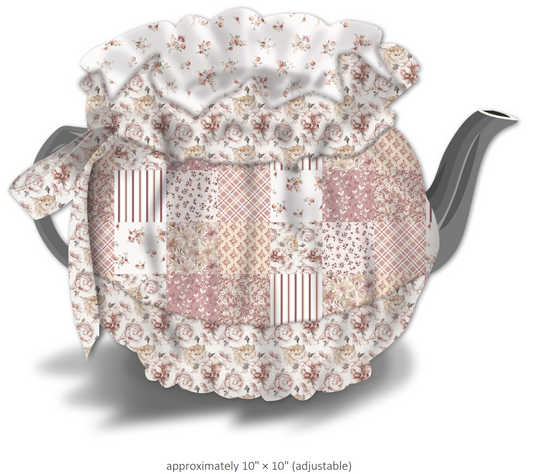 Daybreak on the Prairie Tea Cozy Panel- Rose
