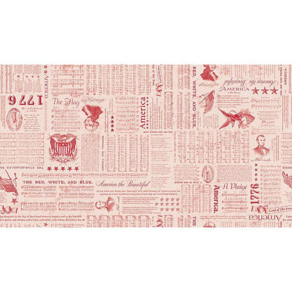 Wide Back Americana Liberty- Red