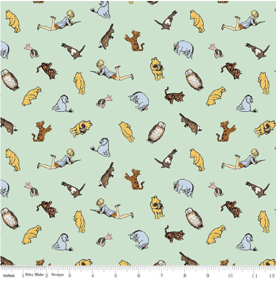 Winnie the Pooh Characters- Green