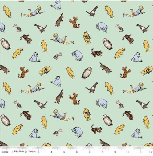 Winnie the Pooh Characters- Green