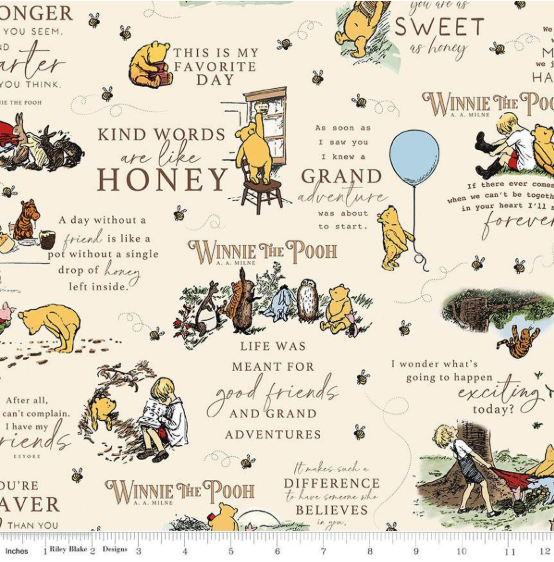 Winnie the Pooh Main- Cream