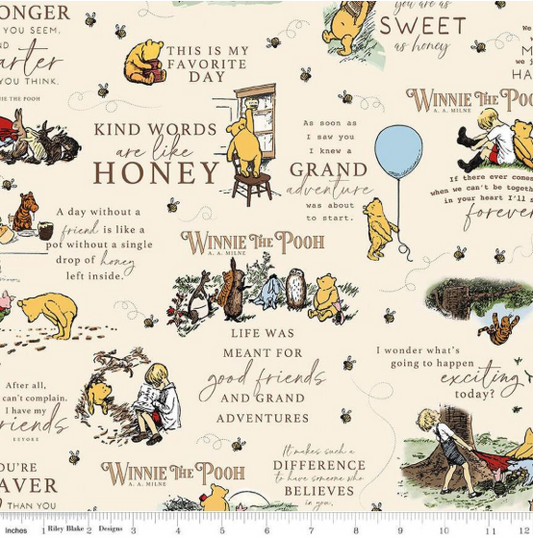 Winnie the Pooh Main- Cream