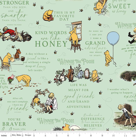 Winnie the Pooh Main- Green