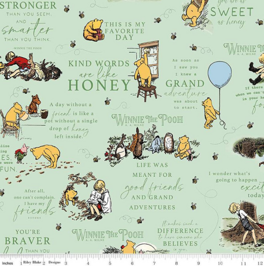 Winnie the Pooh Main- Green