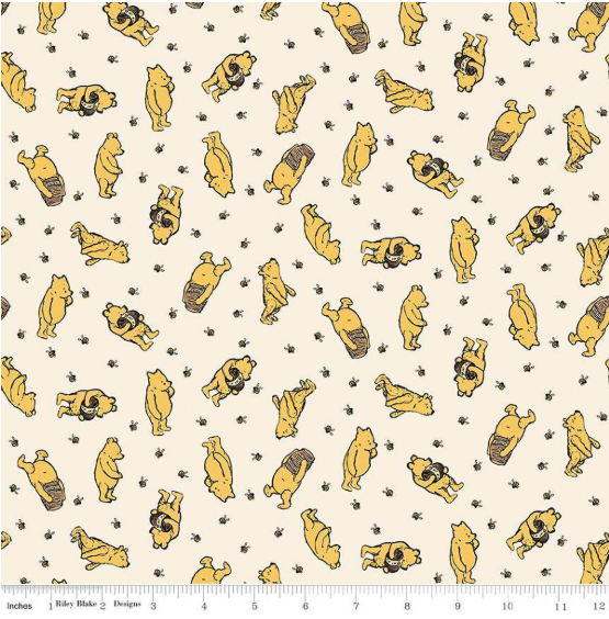 Winnie the Pooh Toss- Cream
